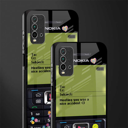 nokia vintage glass case for redmi 9 power image-2