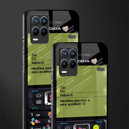 nokia vintage glass case for realme 8 pro image-2