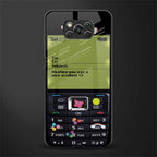 nokia vintage glass case for poco x3 image