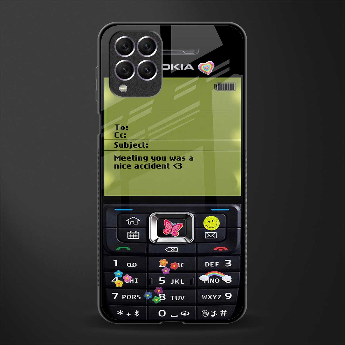 nokia vintage glass case for samsung galaxy f62 image