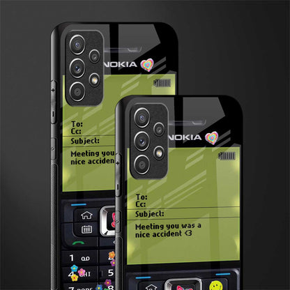 nokia vintage glass case for samsung galaxy a72 image-2