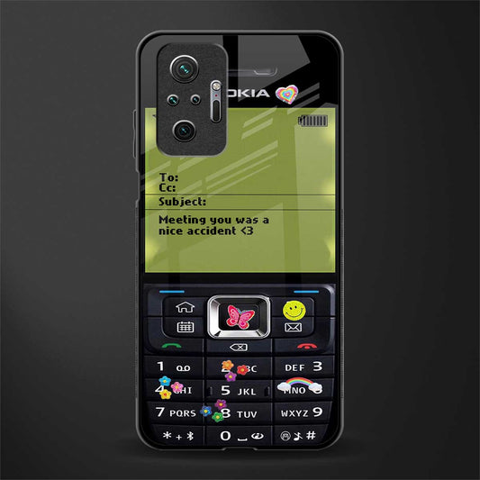 nokia vintage glass case for redmi note 10 pro image