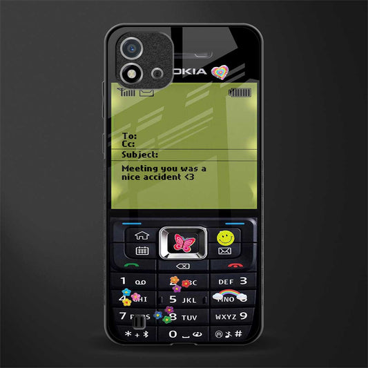 nokia vintage glass case for realme c20 image