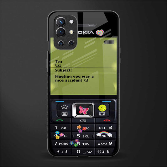 nokia vintage glass case for oneplus 9r image