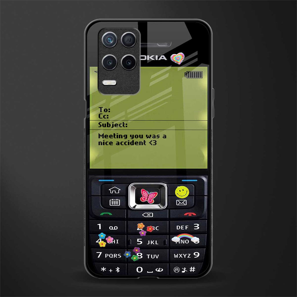nokia vintage glass case for realme narzo 30 5g image