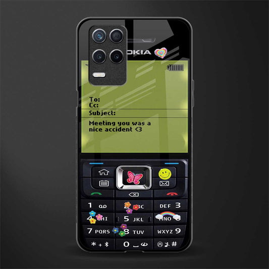 nokia vintage glass case for realme narzo 30 5g image