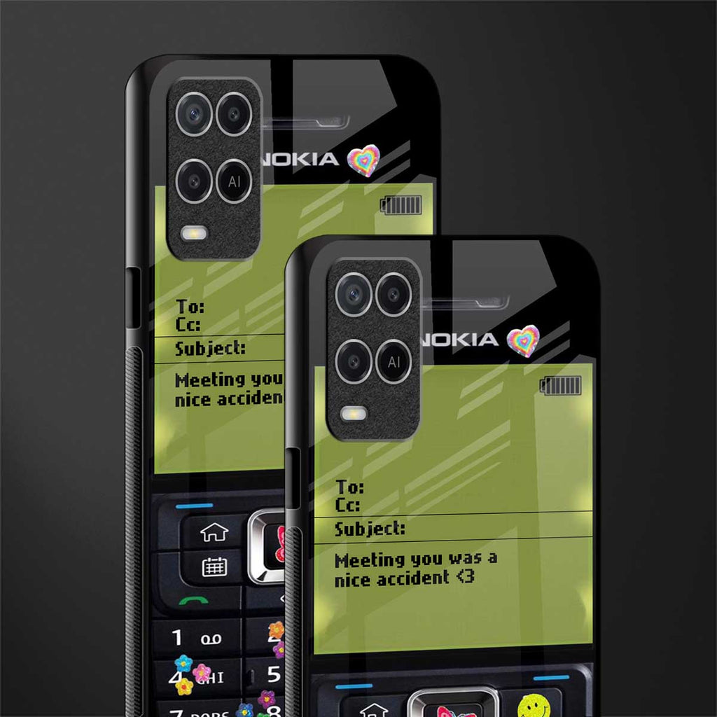 nokia vintage glass case for oppo a54 image-2