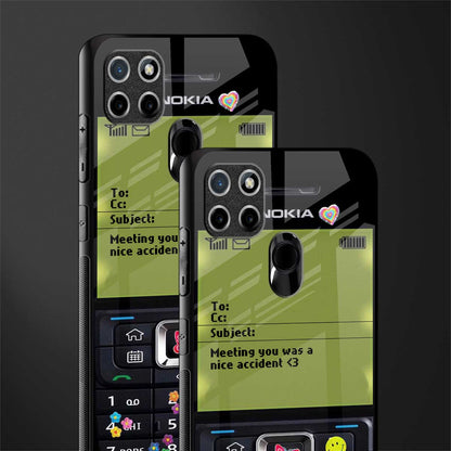nokia vintage glass case for realme c21 image-2