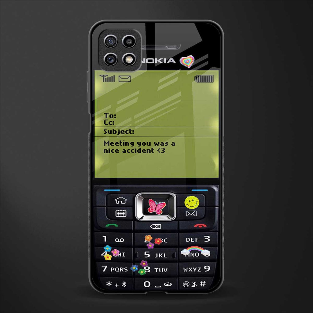 nokia vintage glass case for samsung galaxy a22 5g image