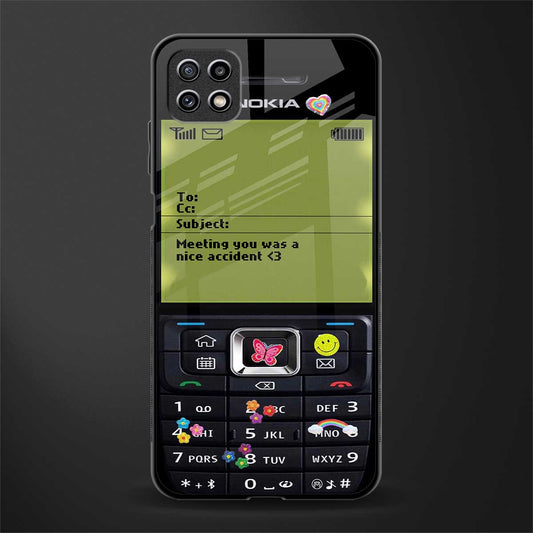 nokia vintage glass case for samsung galaxy a22 5g image