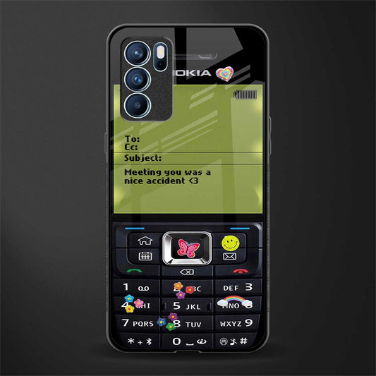 nokia vintage glass case for oppo reno6 5g image