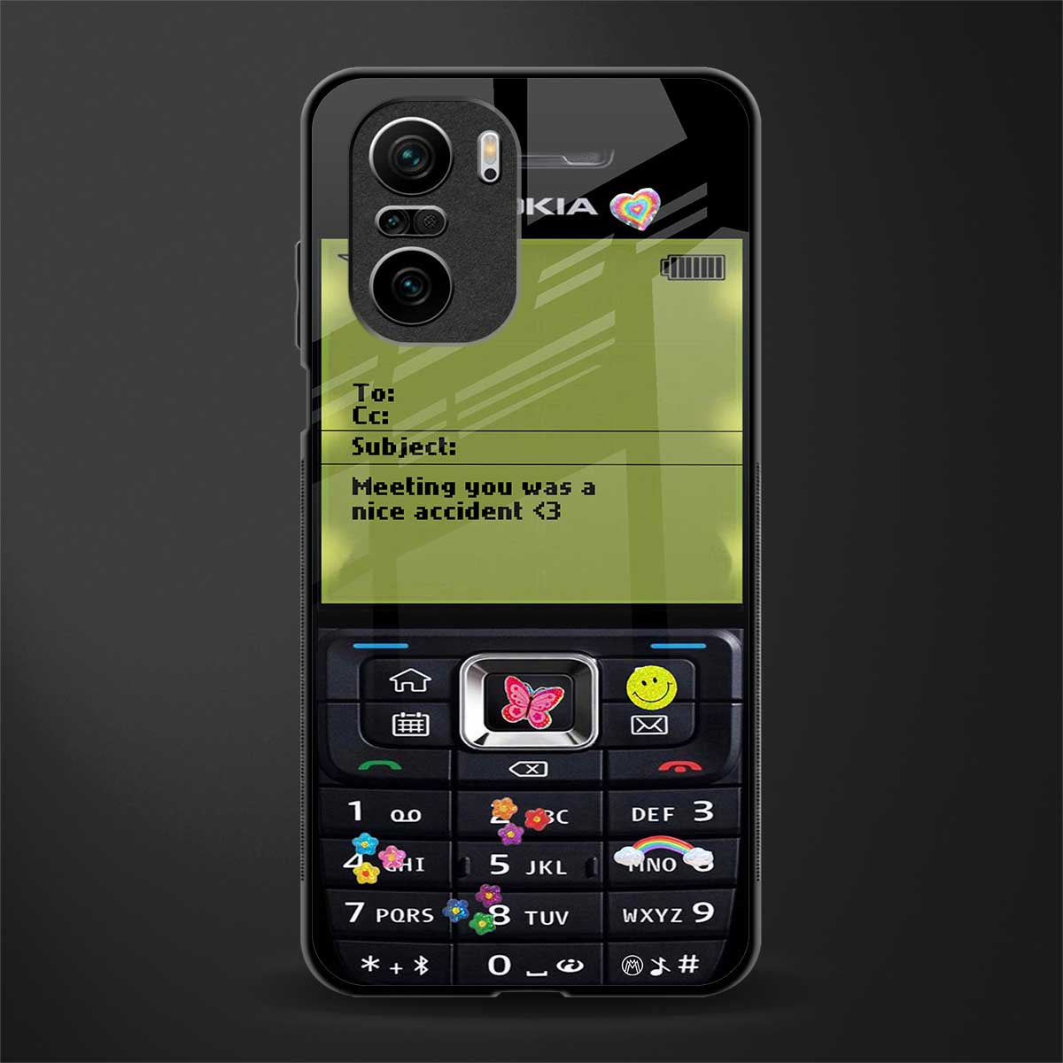 nokia vintage glass case for mi 11x 5g image