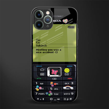 nokia vintage glass case for iphone 11 pro image