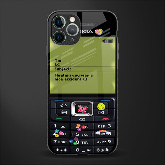 nokia vintage glass case for iphone 11 pro image