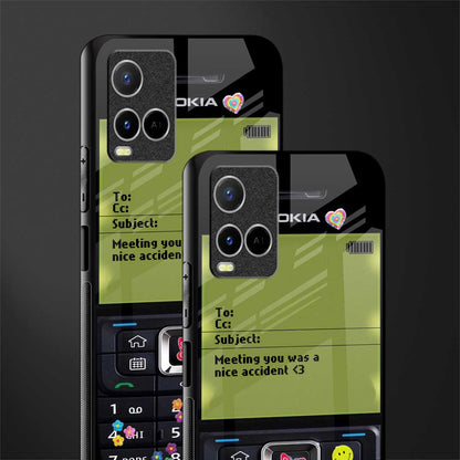 nokia vintage glass case for vivo y21t image-2
