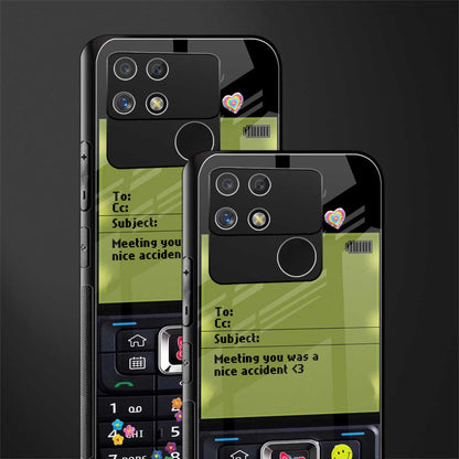 nokia vintage back phone cover | glass case for realme narzo 50a