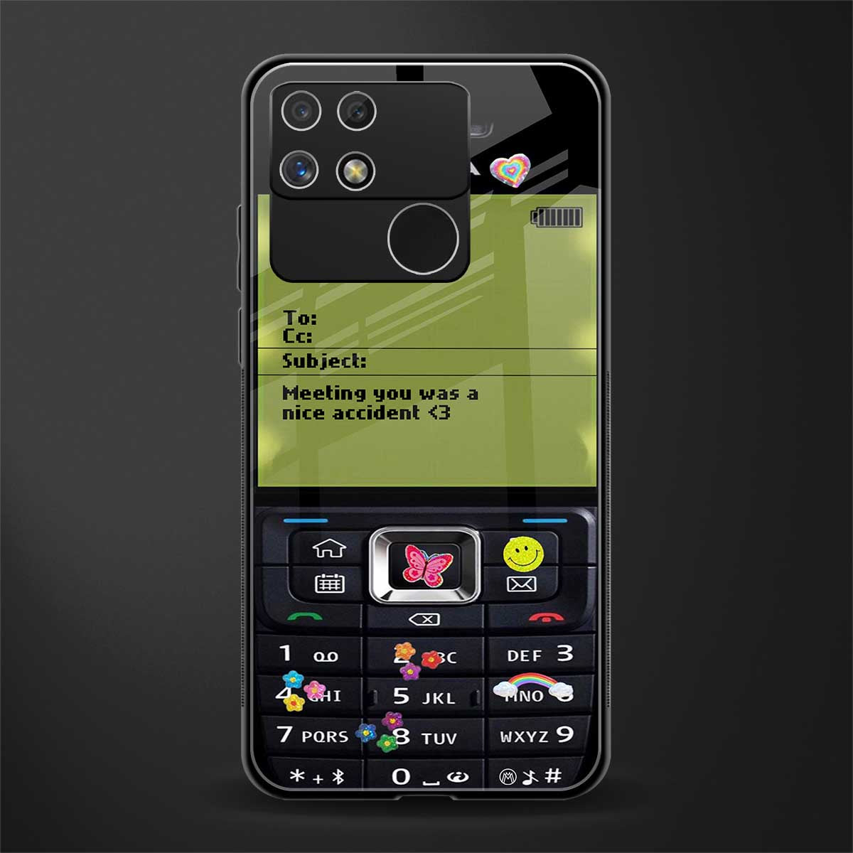 nokia vintage back phone cover | glass case for realme narzo 50a