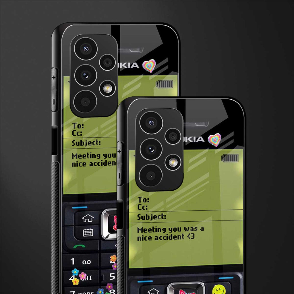 nokia vintage back phone cover | glass case for samsung galaxy a13 4g