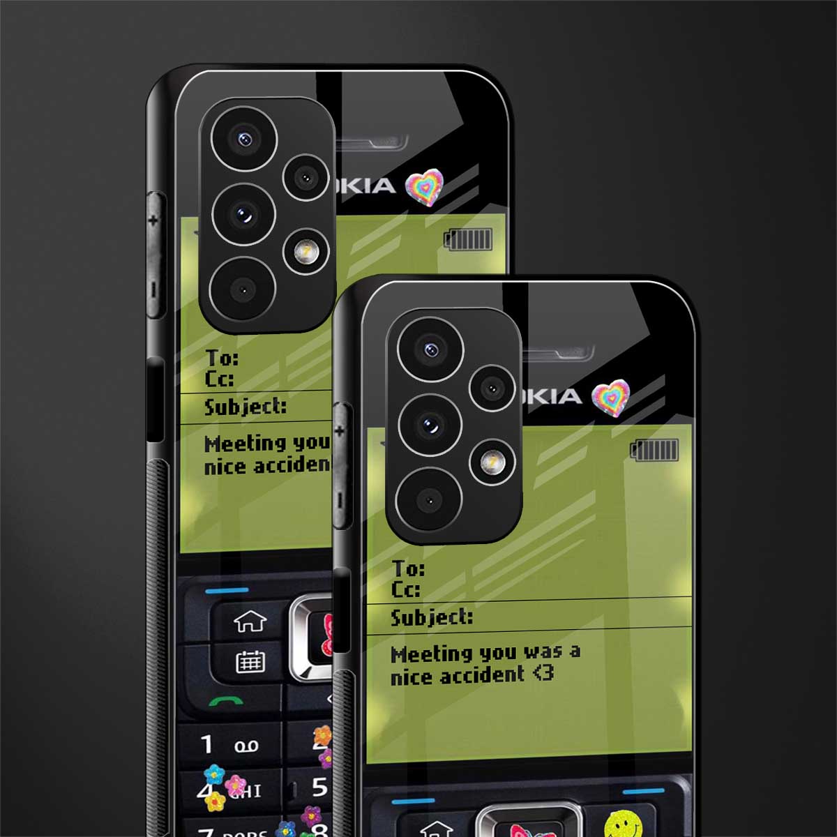 nokia vintage back phone cover | glass case for samsung galaxy a13 4g