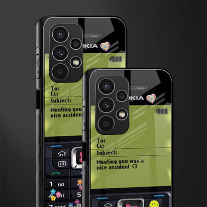 nokia vintage back phone cover | glass case for samsung galaxy a13 4g