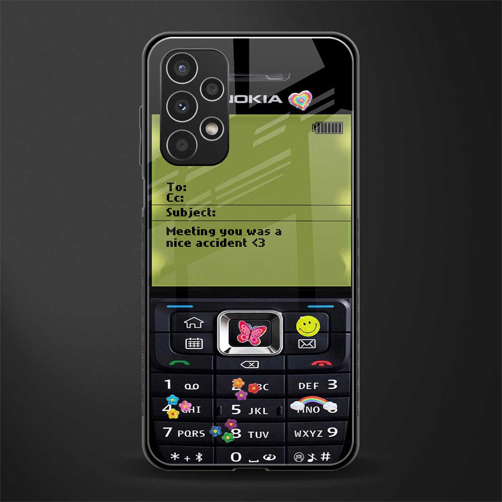 nokia vintage back phone cover | glass case for samsung galaxy a13 4g