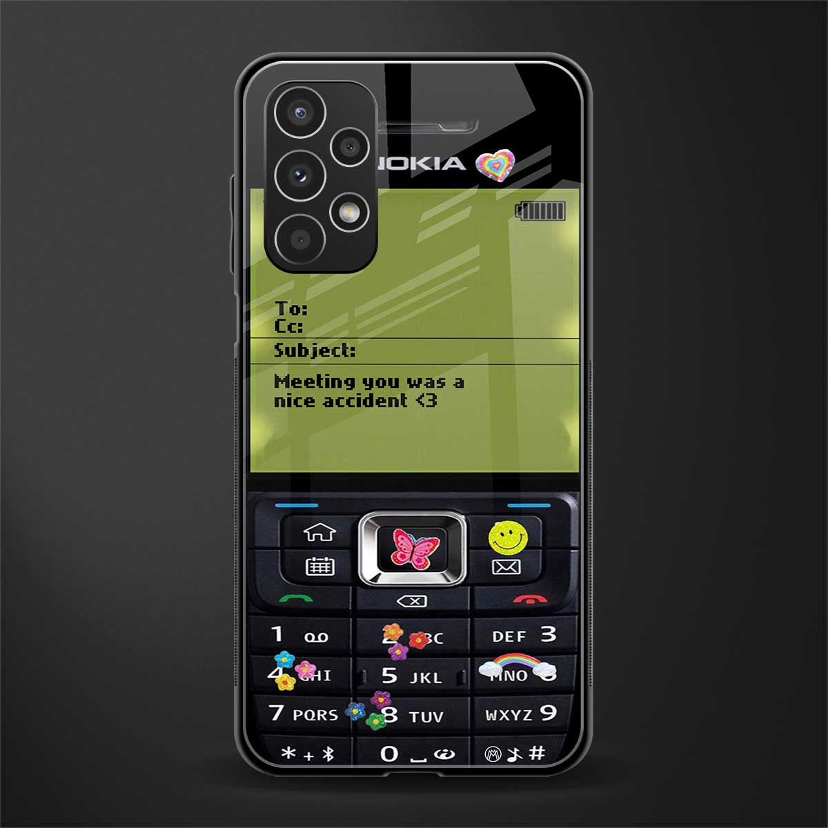 nokia vintage back phone cover | glass case for samsung galaxy a13 4g