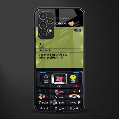 nokia vintage back phone cover | glass case for samsung galaxy a13 4g