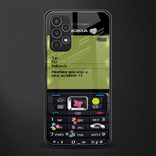 nokia vintage back phone cover | glass case for samsung galaxy a13 4g