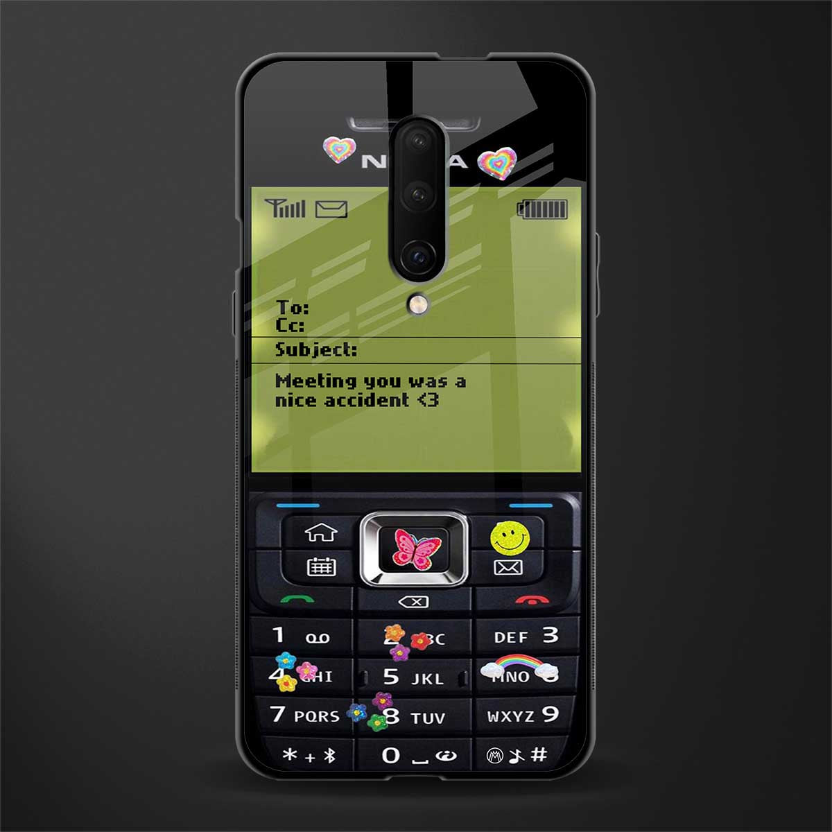 nokia vintage glass case for oneplus 7 pro image