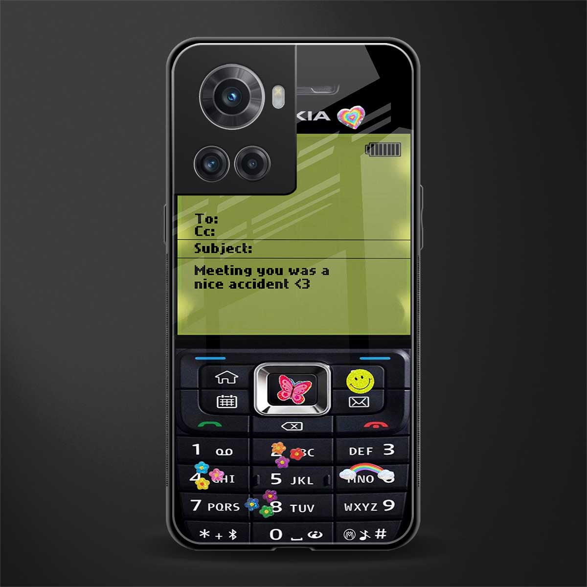 nokia vintage back phone cover | glass case for oneplus 10r 5g