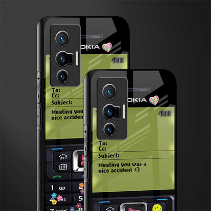 nokia vintage glass case for vivo x70 image-2