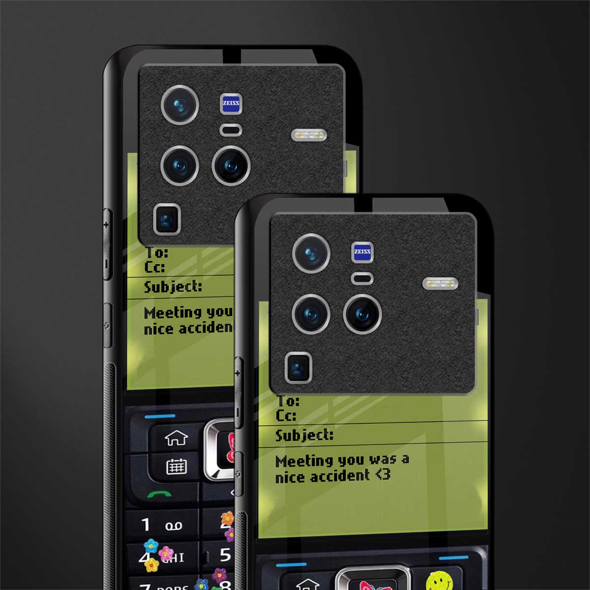 nokia vintage glass case for vivo x80 pro 5g image-2