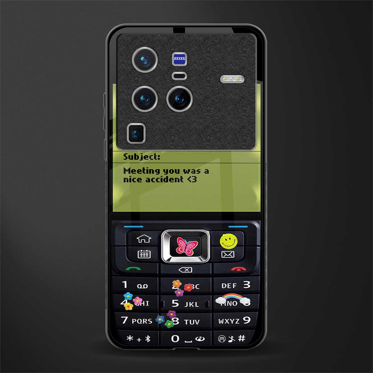 nokia vintage glass case for vivo x80 pro 5g image