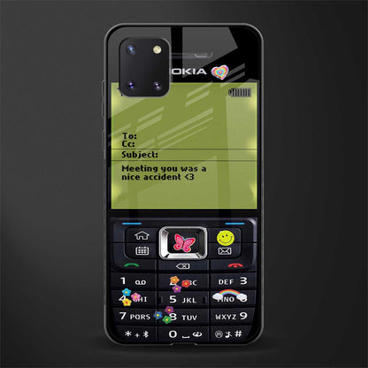 nokia vintage glass case for samsung a81 image