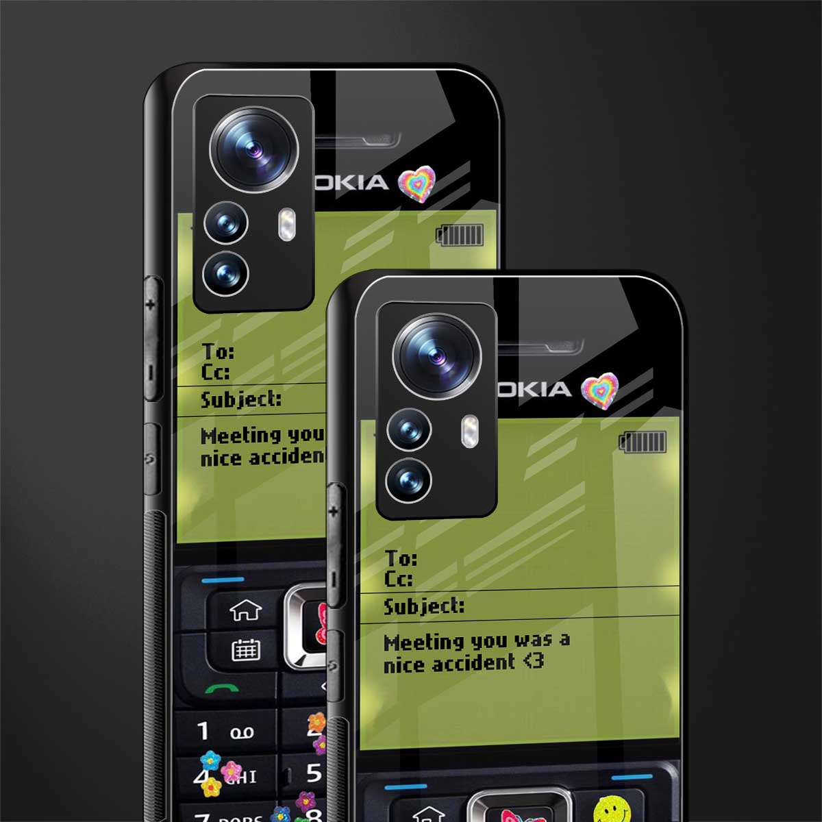 nokia vintage back phone cover | glass case for xiaomi 12 pro