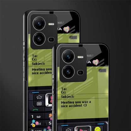 nokia vintage back phone cover | glass case for vivo v25-5g