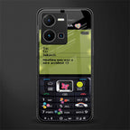 nokia vintage back phone cover | glass case for vivo y35 4g