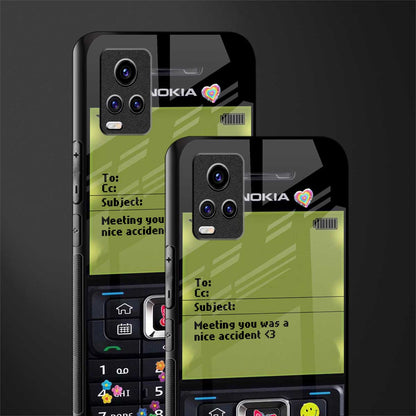 nokia vintage back phone cover | glass case for vivo v21e 4g