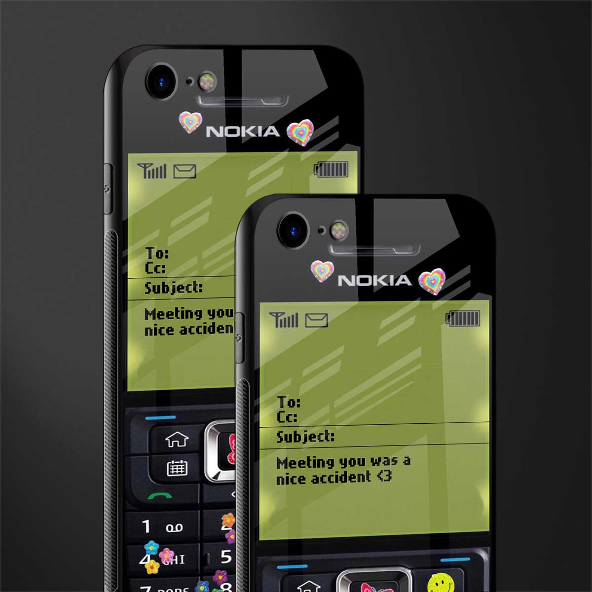nokia vintage glass case for iphone 7 image-2