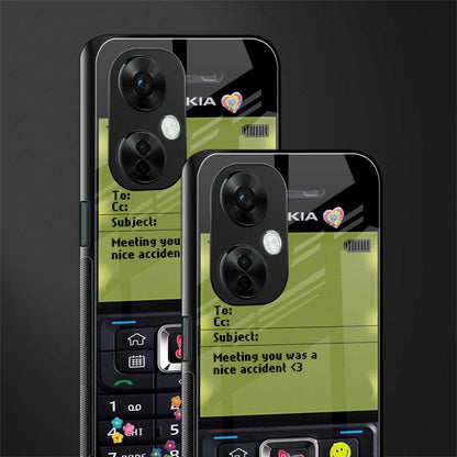 nokia vintage back phone cover | glass case for oneplus nord ce 3 lite