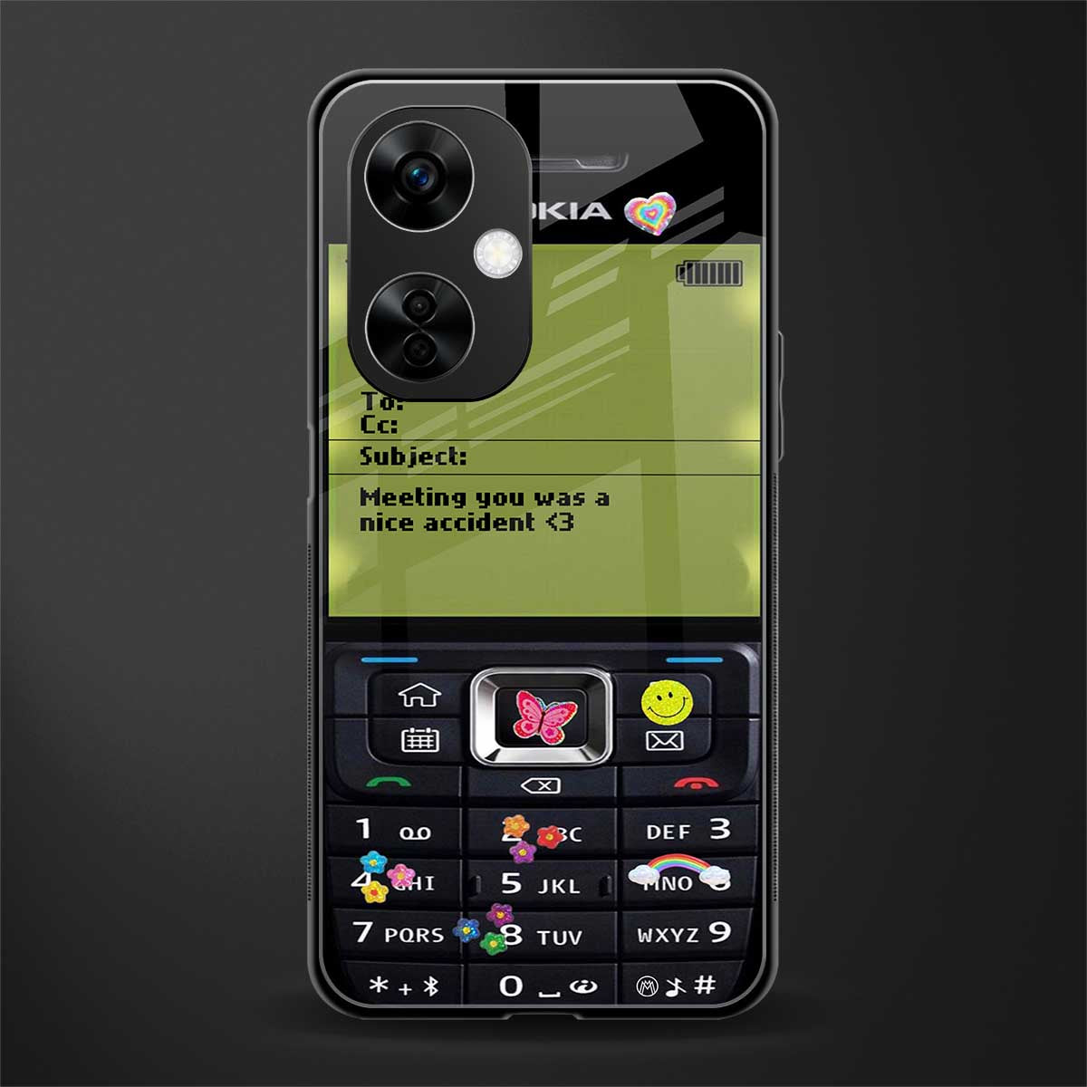 nokia vintage back phone cover | glass case for oneplus nord ce 3 lite