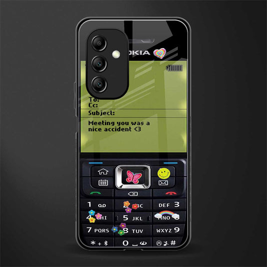 nokia vintage back phone cover | glass case for samsung galaxy a14 5g