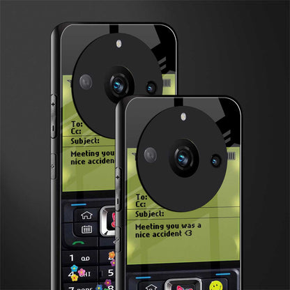 nokia vintage back phone cover | glass case for realme 11 pro 5g