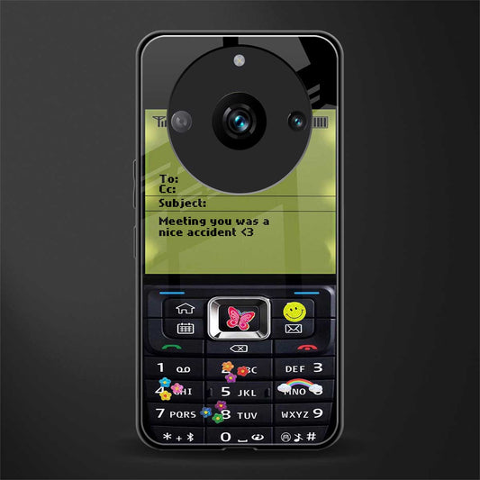 nokia vintage back phone cover | glass case for realme 11 pro 5g