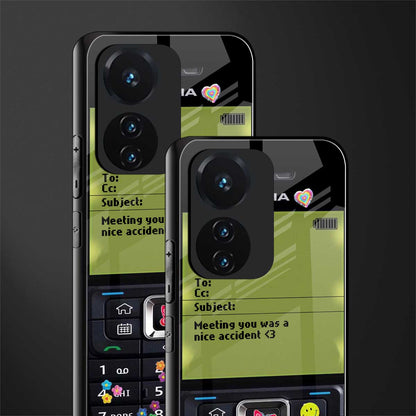 nokia vintage back phone cover | glass case for vivo t1 44w 4g
