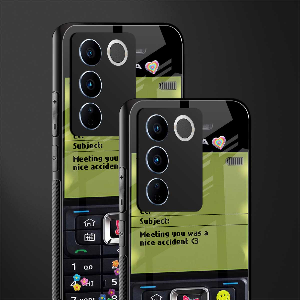 nokia vintage back phone cover | glass case for vivo v27 pro 5g