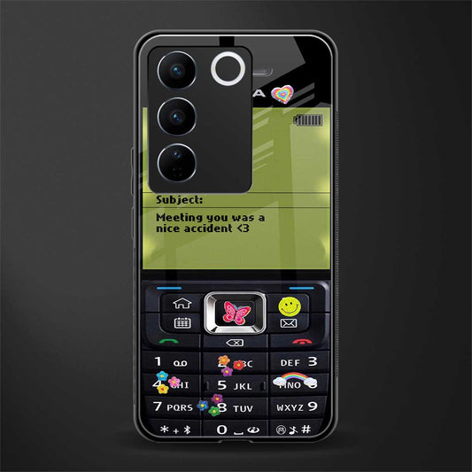 nokia vintage back phone cover | glass case for vivo v27 pro 5g