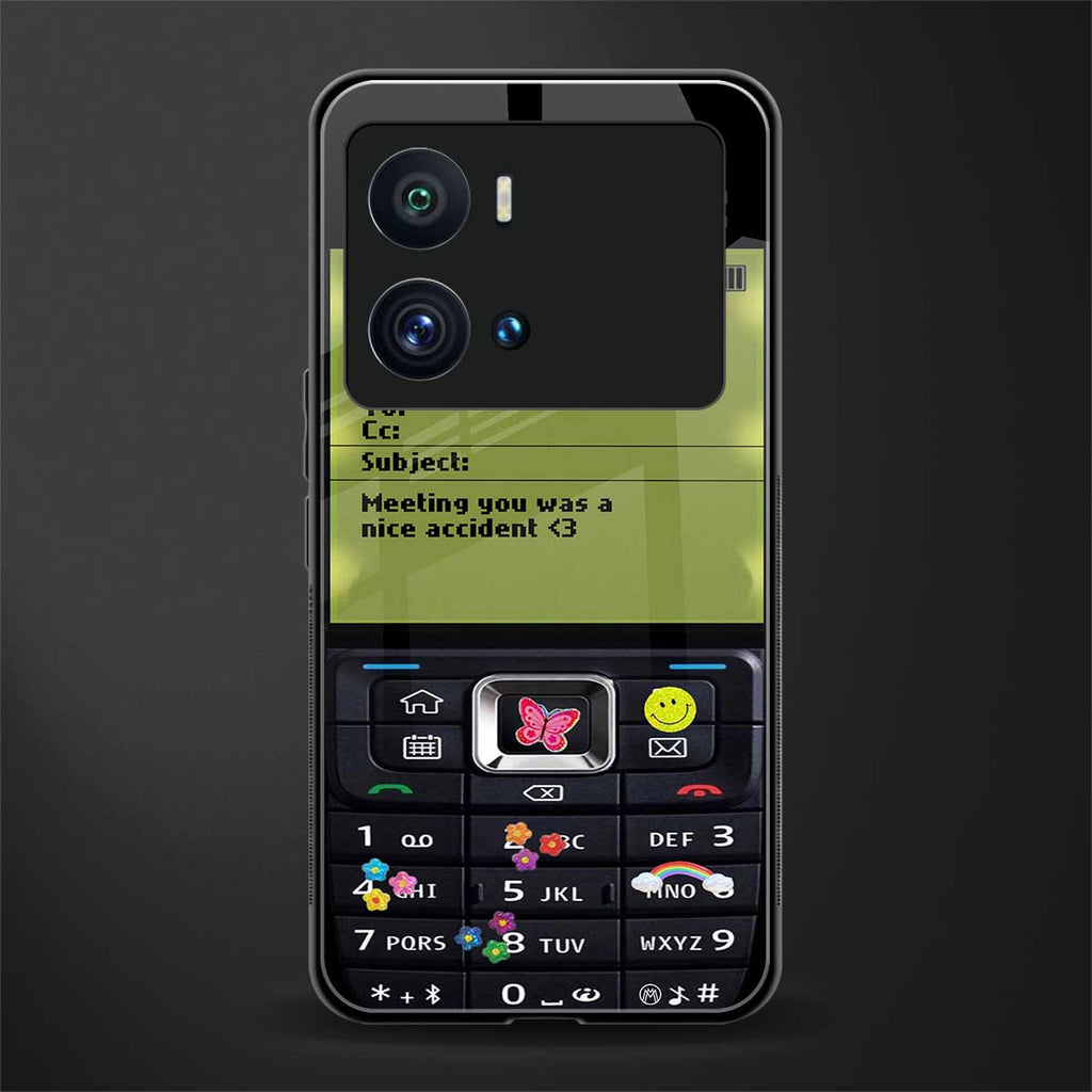 nokia vintage back phone cover | glass case for iQOO 9 Pro