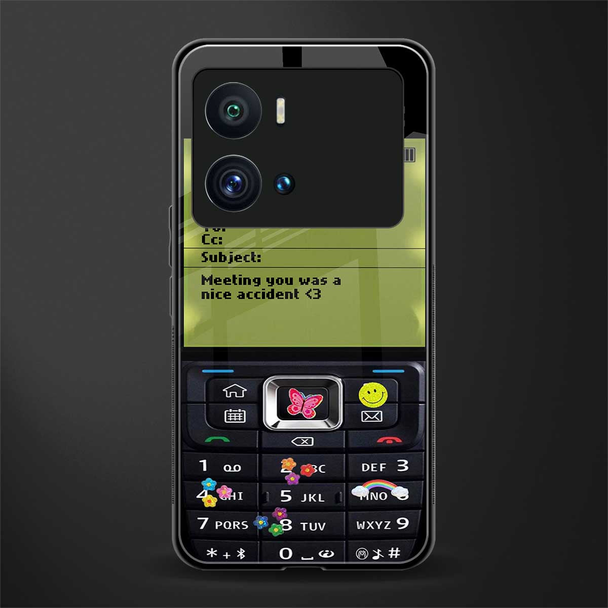 nokia vintage back phone cover | glass case for iQOO 9 Pro