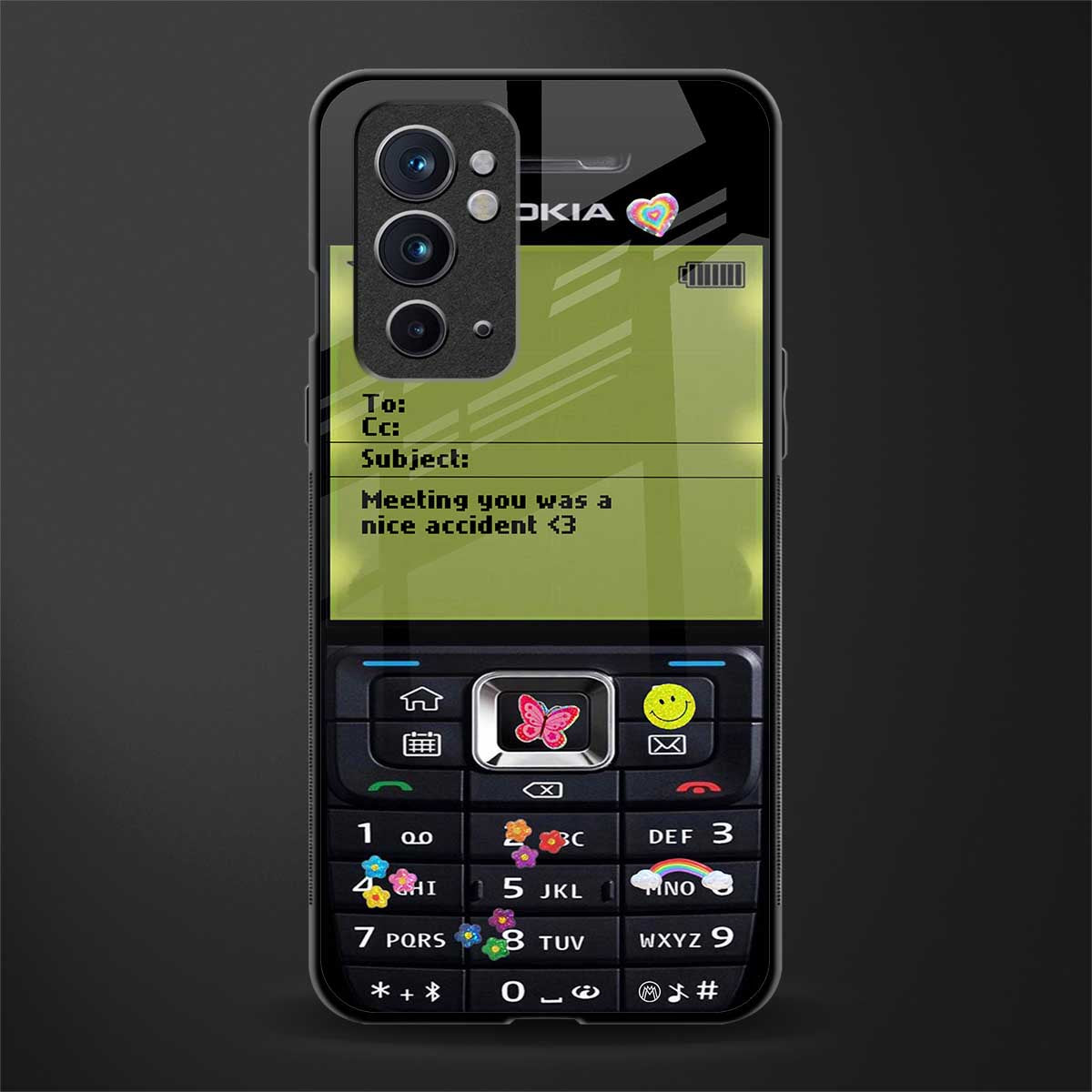 nokia vintage glass case for oneplus 9rt image